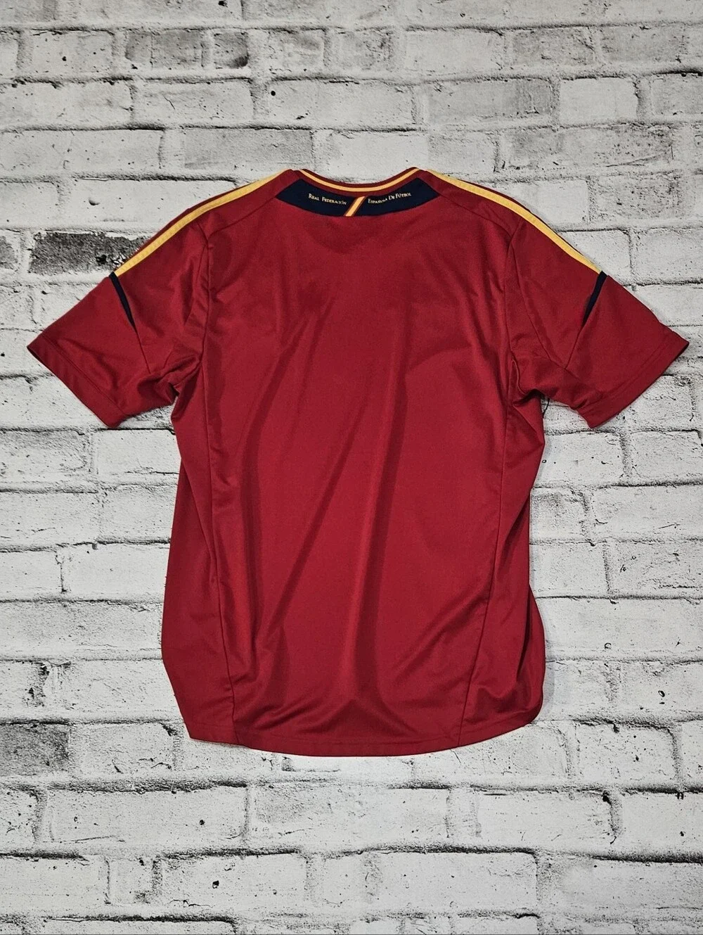 Adidas Spain Home Soccer Jersey XL ClimaCool Euro Champions